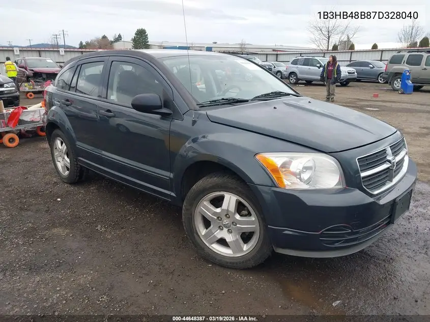 2007 Dodge Caliber Sxt VIN: 1B3HB48B87D328040 Lot: 44648387
