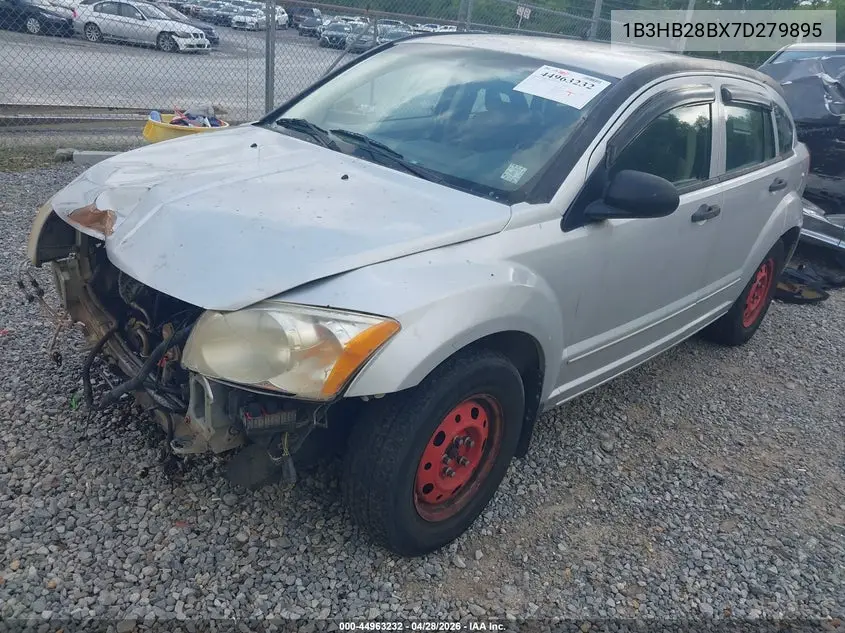 2007 Dodge Caliber VIN: 1B3HB28BX7D279895 Lot: 44963232