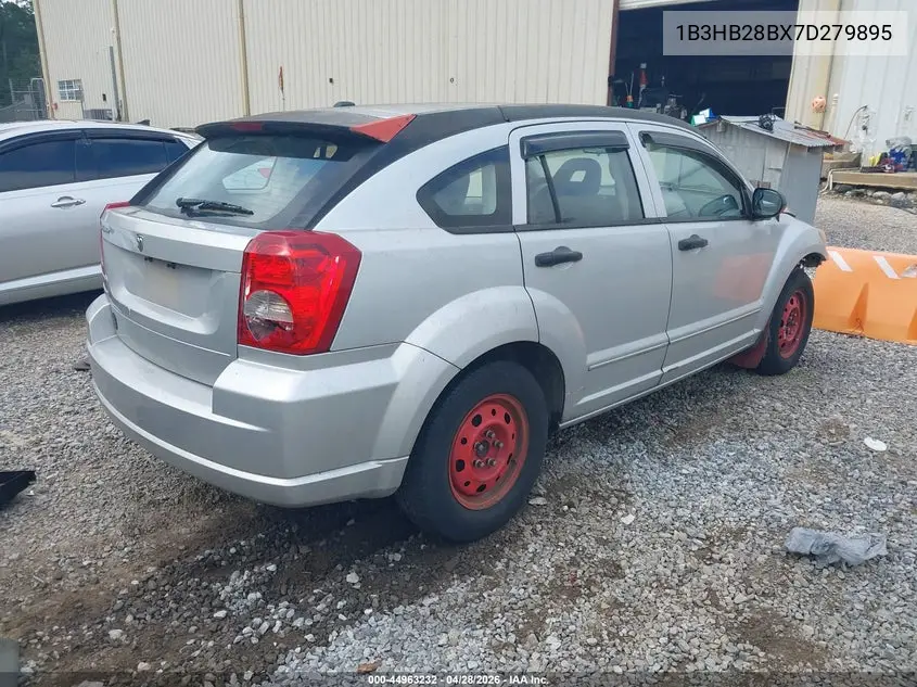 2007 Dodge Caliber VIN: 1B3HB28BX7D279895 Lot: 44963232