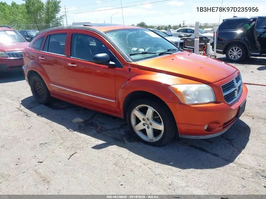 2007 Dodge Caliber R/T VIN: 1B3HE78K97D235956 Lot: 45136049