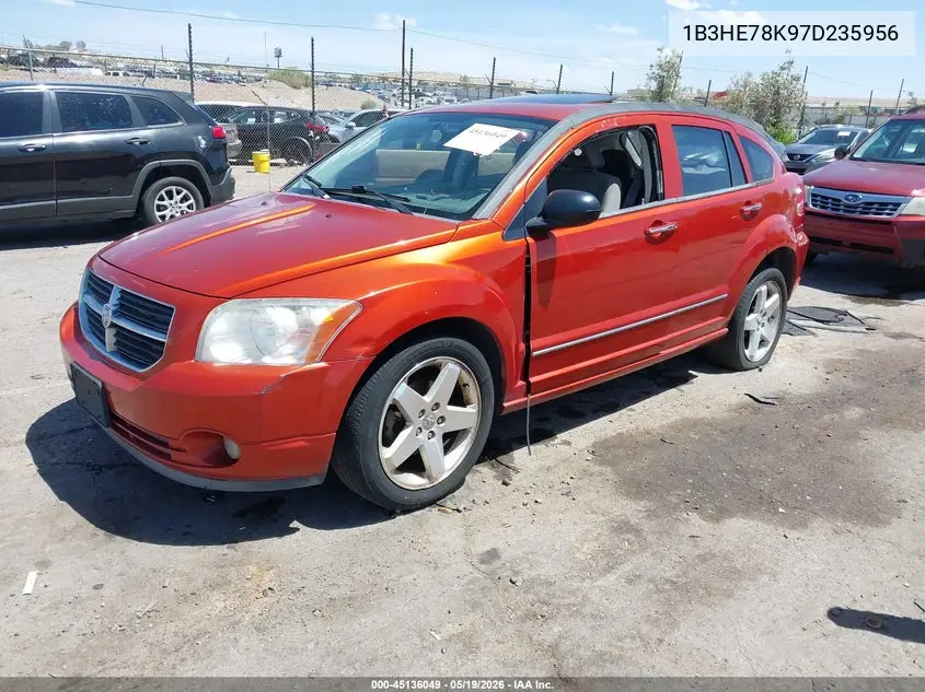 2007 Dodge Caliber R/T VIN: 1B3HE78K97D235956 Lot: 45136049