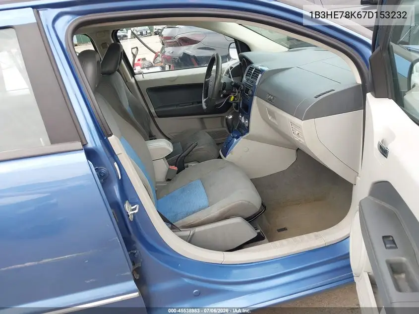 2007 Dodge Caliber R/T VIN: 1B3HE78K67D153232 Lot: 45538983