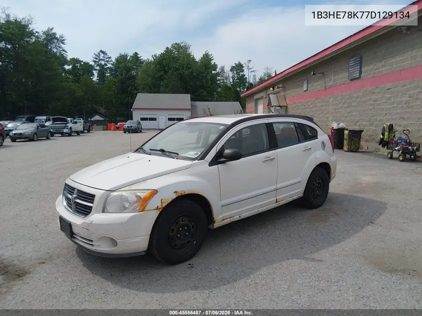 2007 Dodge Caliber R/T VIN: 1B3HE78K77D129134 Lot: 45556487