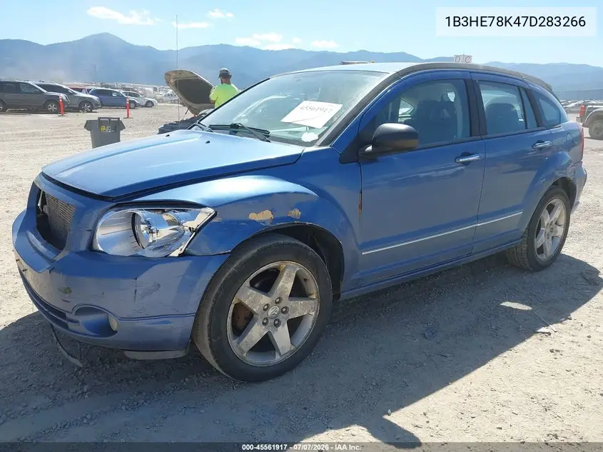 2007 Dodge Caliber R/T VIN: 1B3HE78K47D283266 Lot: 45561917