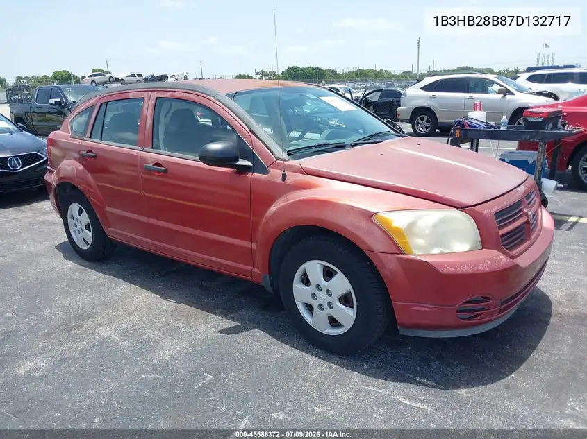 2007 Dodge Caliber VIN: 1B3HB28B87D132717 Lot: 45588372