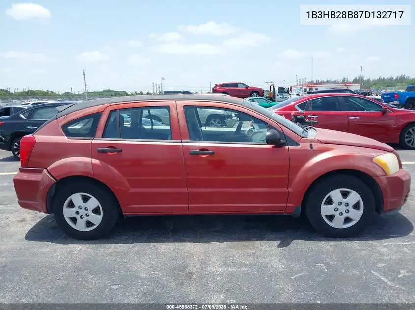 2007 Dodge Caliber VIN: 1B3HB28B87D132717 Lot: 45588372