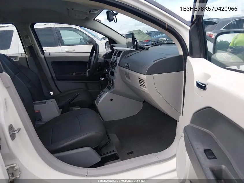 2007 Dodge Caliber R/T VIN: 1B3HB78K57D420966 Lot: 45596856
