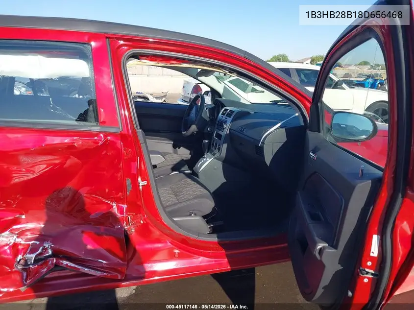 2008 Dodge Caliber Se VIN: 1B3HB28B18D656468 Lot: 45117146