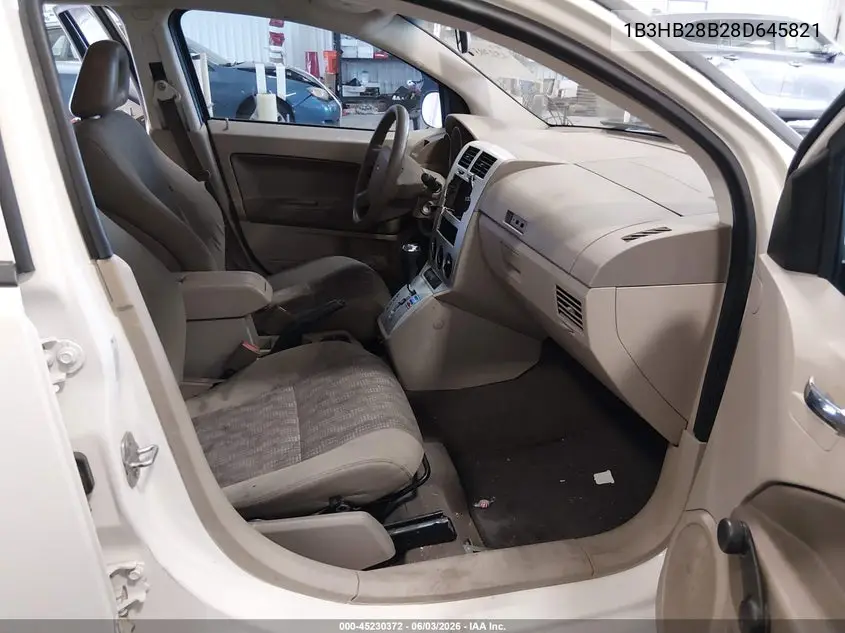 2008 Dodge Caliber Se VIN: 1B3HB28B28D645821 Lot: 45230372