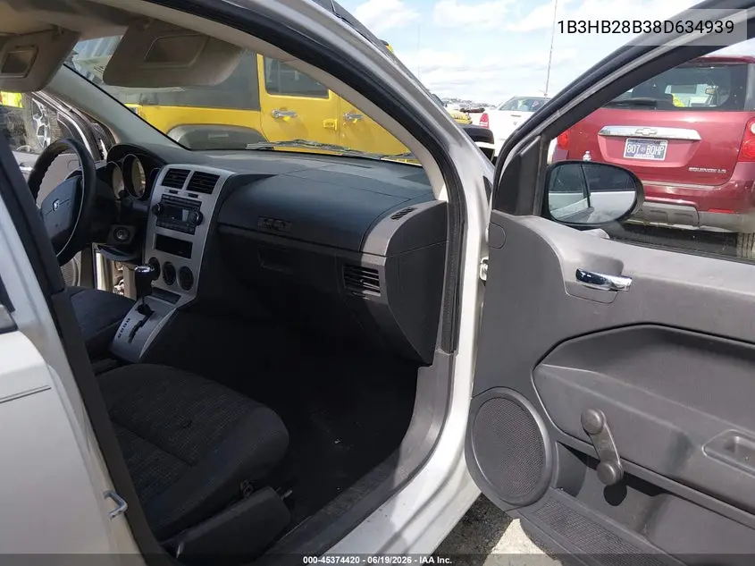 2008 Dodge Caliber Se VIN: 1B3HB28B38D634939 Lot: 45374420