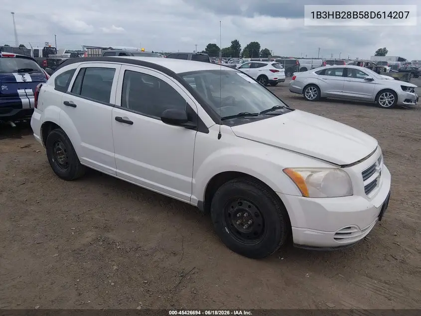 2008 Dodge Caliber Se VIN: 1B3HB28B58D614207 Lot: 45426694