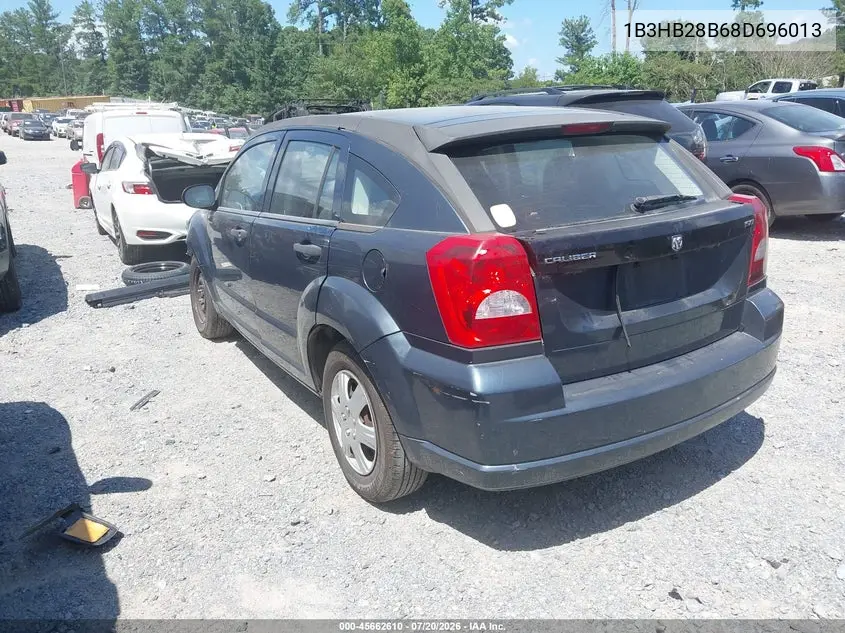 2008 Dodge Caliber Se VIN: 1B3HB28B68D696013 Lot: 45662610