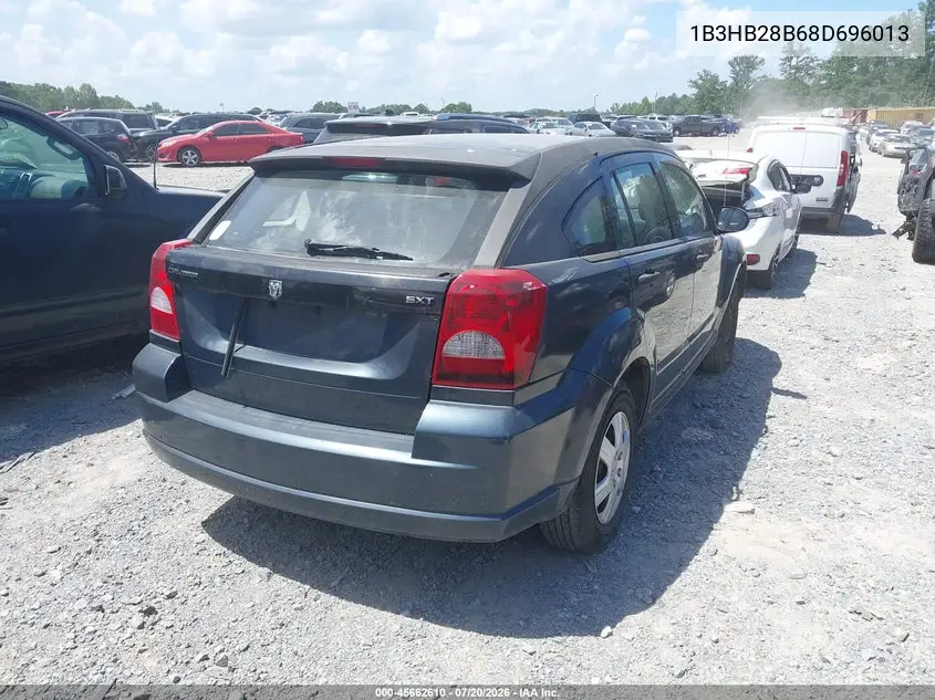 2008 Dodge Caliber Se VIN: 1B3HB28B68D696013 Lot: 45662610