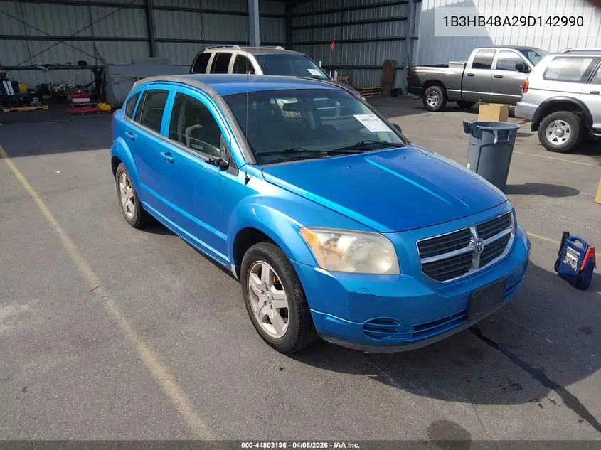 2009 Dodge Caliber Sxt VIN: 1B3HB48A29D142990 Lot: 44803196