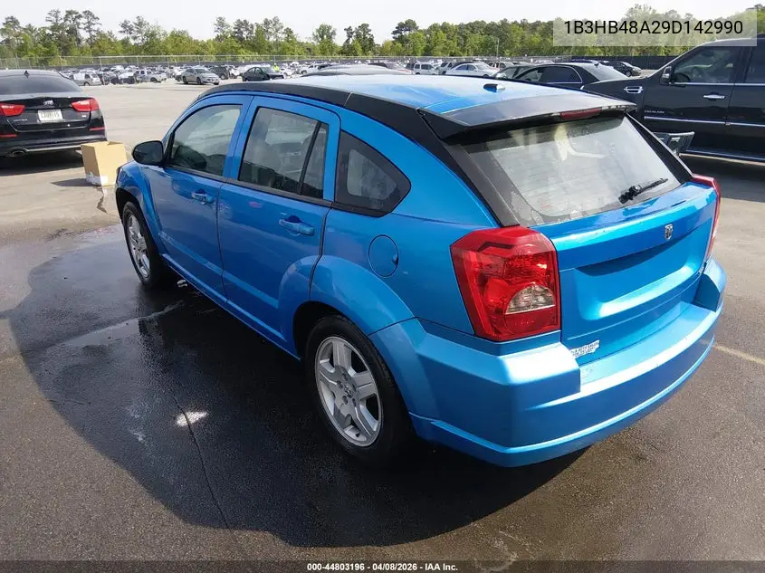 2009 Dodge Caliber Sxt VIN: 1B3HB48A29D142990 Lot: 44803196