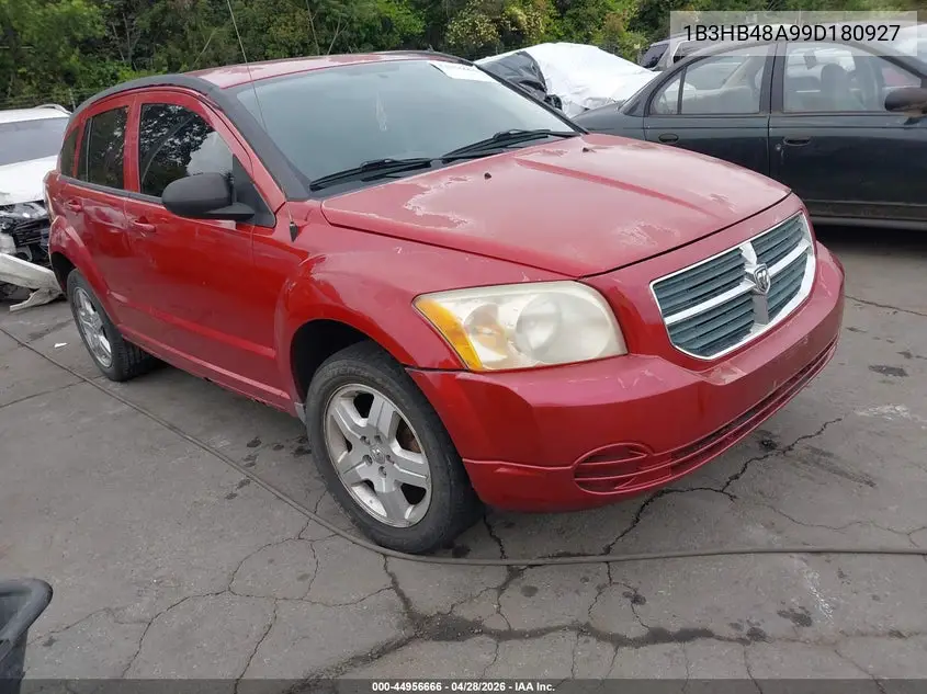 2009 Dodge Caliber Sxt VIN: 1B3HB48A99D180927 Lot: 44956666