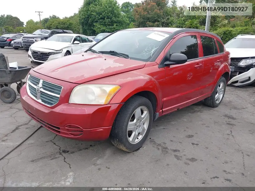 2009 Dodge Caliber Sxt VIN: 1B3HB48A99D180927 Lot: 44956666