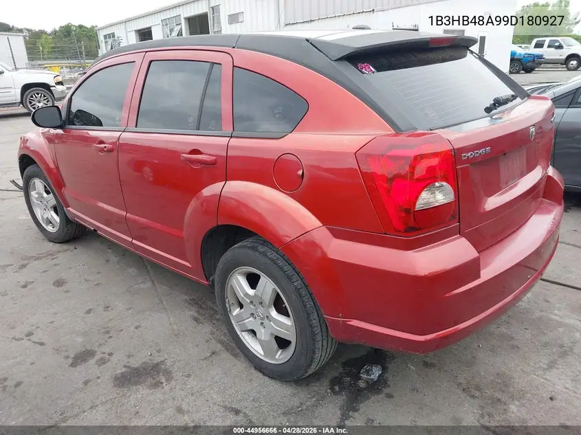 2009 Dodge Caliber Sxt VIN: 1B3HB48A99D180927 Lot: 44956666