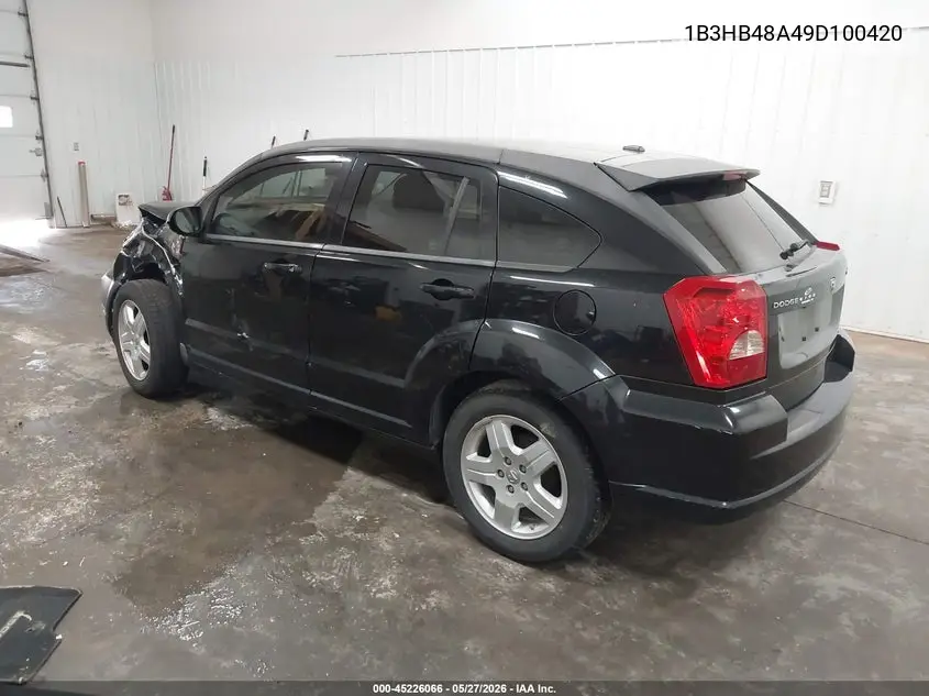 2009 Dodge Caliber Sxt VIN: 1B3HB48A49D100420 Lot: 45226066