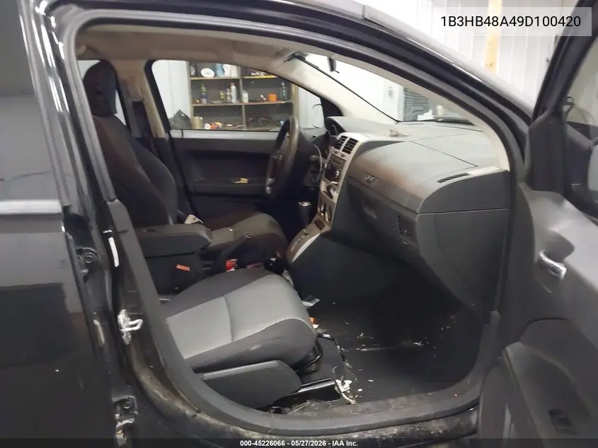 2009 Dodge Caliber Sxt VIN: 1B3HB48A49D100420 Lot: 45226066