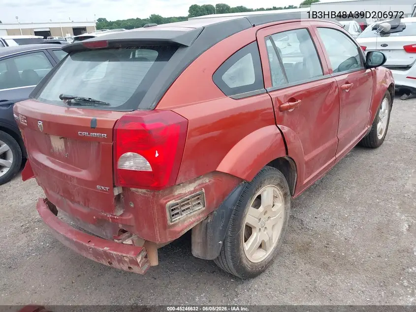 2009 Dodge Caliber Sxt VIN: 1B3HB48A39D206972 Lot: 45246632
