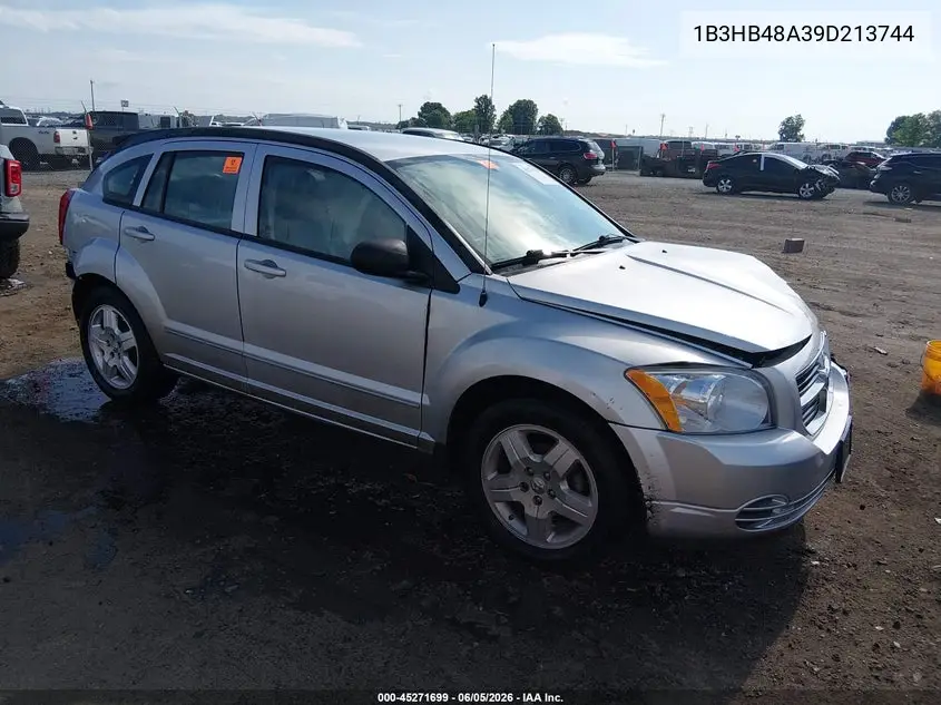 2009 Dodge Caliber Sxt VIN: 1B3HB48A39D213744 Lot: 45271699