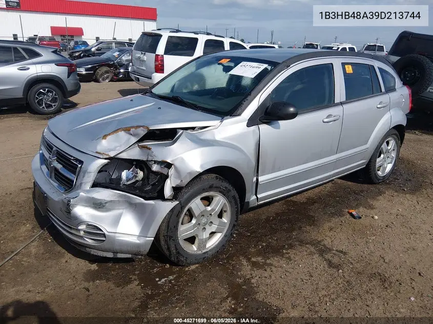 2009 Dodge Caliber Sxt VIN: 1B3HB48A39D213744 Lot: 45271699