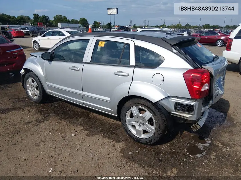 2009 Dodge Caliber Sxt VIN: 1B3HB48A39D213744 Lot: 45271699