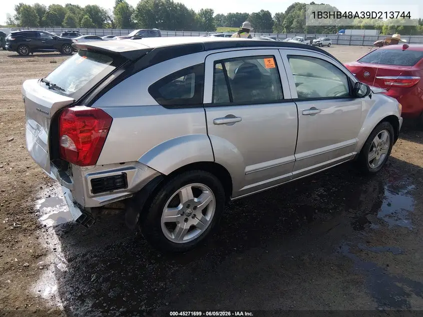 2009 Dodge Caliber Sxt VIN: 1B3HB48A39D213744 Lot: 45271699