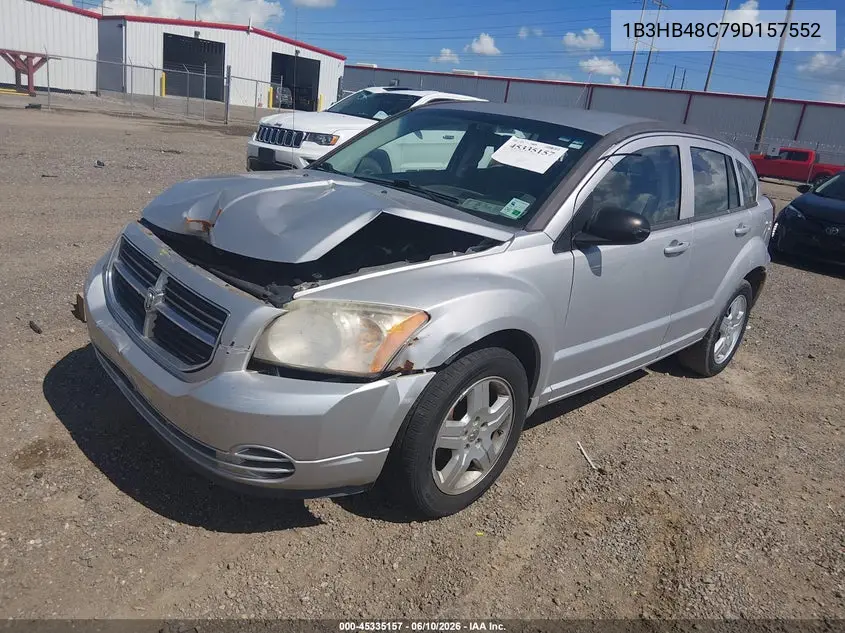 2009 Dodge Caliber Sxt VIN: 1B3HB48C79D157552 Lot: 45335157