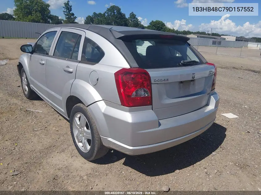 2009 Dodge Caliber Sxt VIN: 1B3HB48C79D157552 Lot: 45335157