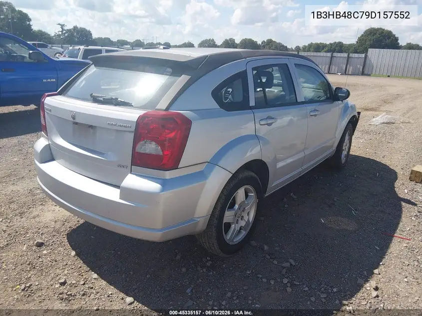 2009 Dodge Caliber Sxt VIN: 1B3HB48C79D157552 Lot: 45335157