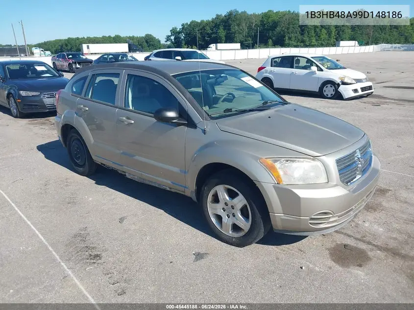 2009 Dodge Caliber Sxt VIN: 1B3HB48A99D148186 Lot: 45445188