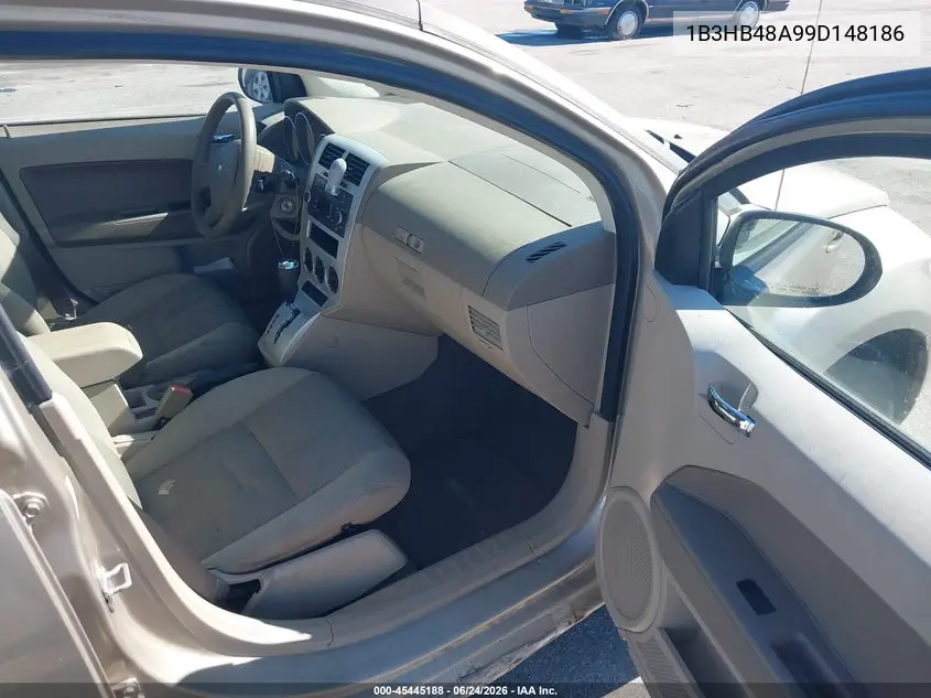 2009 Dodge Caliber Sxt VIN: 1B3HB48A99D148186 Lot: 45445188