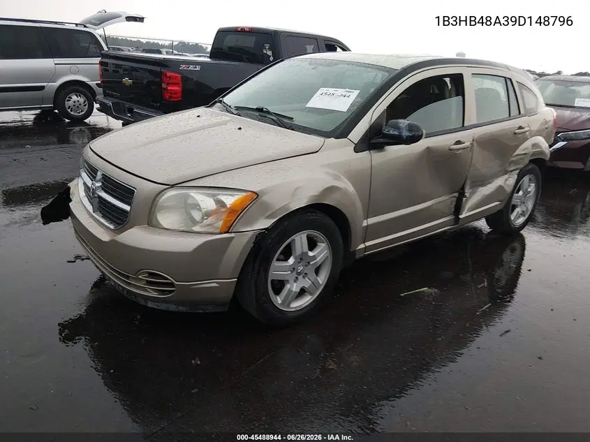 2009 Dodge Caliber Sxt VIN: 1B3HB48A39D148796 Lot: 45488944