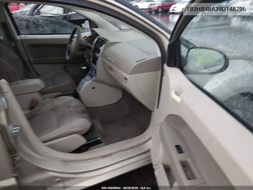 2009 Dodge Caliber Sxt VIN: 1B3HB48A39D148796 Lot: 45488944