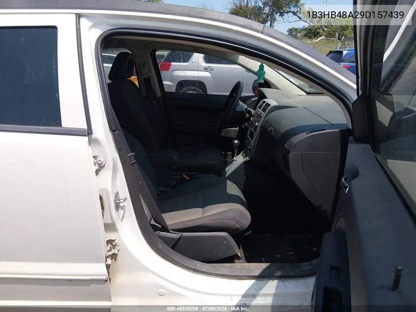 2009 Dodge Caliber Sxt VIN: 1B3HB48A29D157439 Lot: 45539206