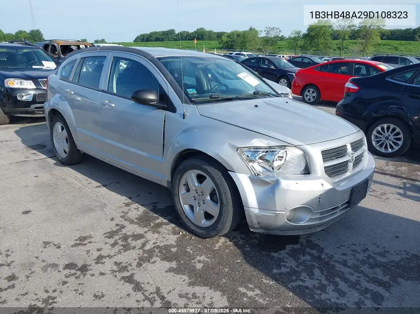 2009 Dodge Caliber Sxt VIN: 1B3HB48A29D108323 Lot: 45579927