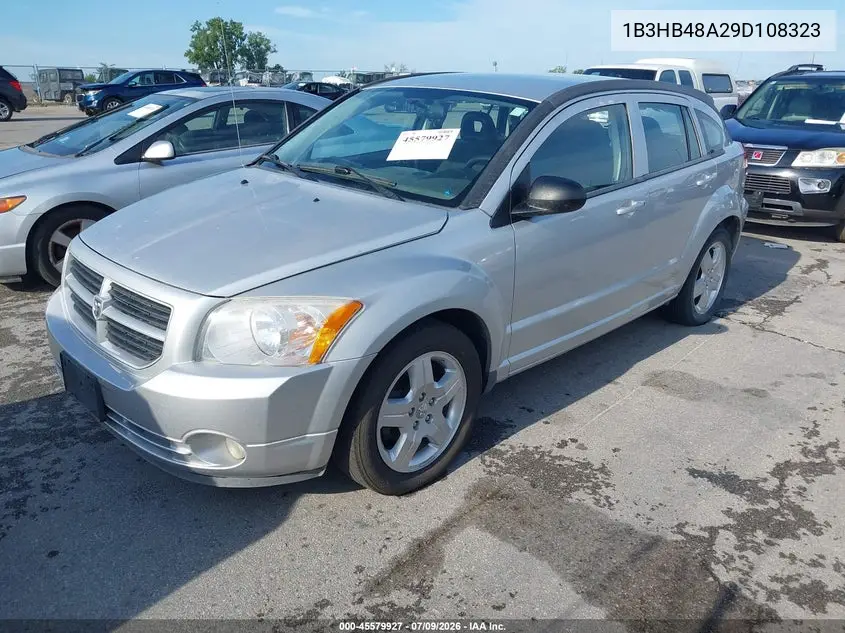 2009 Dodge Caliber Sxt VIN: 1B3HB48A29D108323 Lot: 45579927