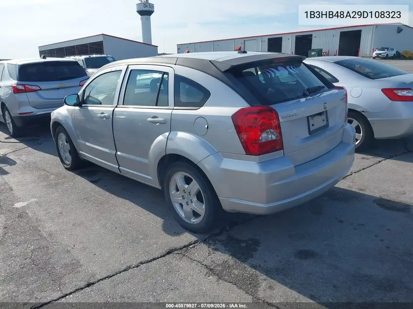 2009 Dodge Caliber Sxt VIN: 1B3HB48A29D108323 Lot: 45579927