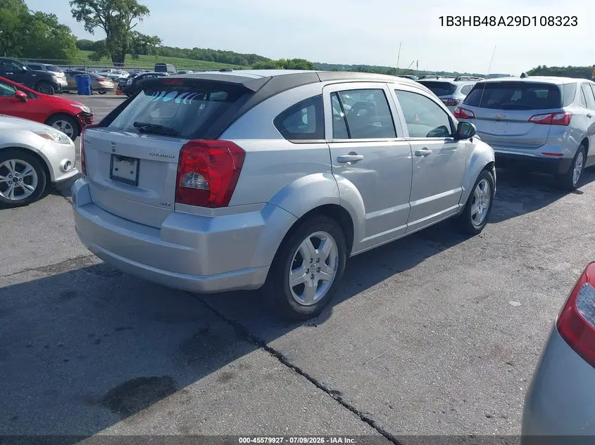 2009 Dodge Caliber Sxt VIN: 1B3HB48A29D108323 Lot: 45579927