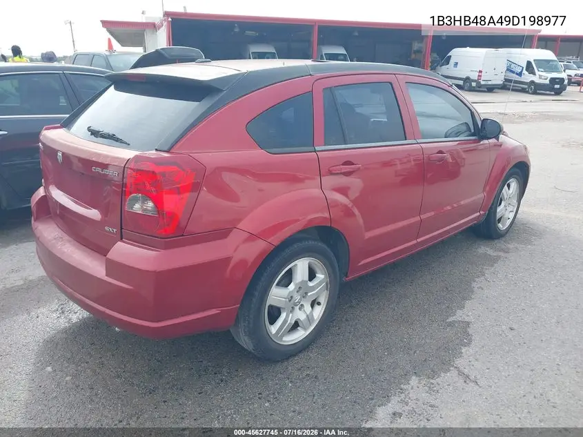 2009 Dodge Caliber Sxt VIN: 1B3HB48A49D198977 Lot: 45627745