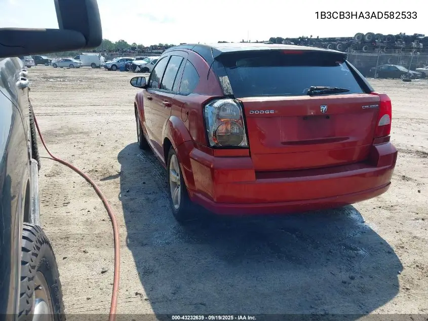 1B3CB3HA3AD582533 2010 Dodge Caliber Mainstreet