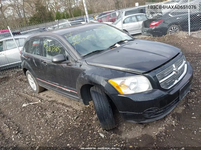 2010 Dodge Caliber Sxt VIN: 1B3CB4HAXAD651076 Lot: 44909796