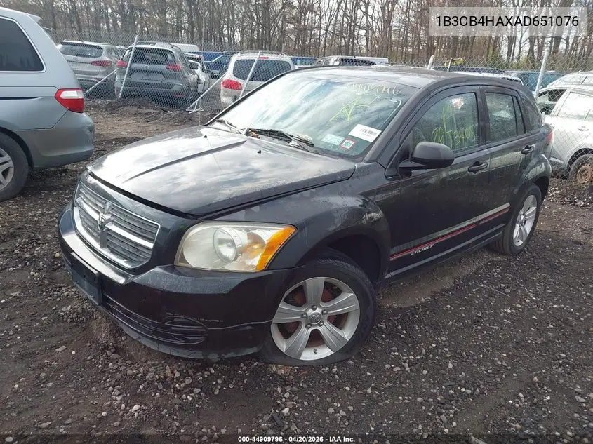 2010 Dodge Caliber Sxt VIN: 1B3CB4HAXAD651076 Lot: 44909796