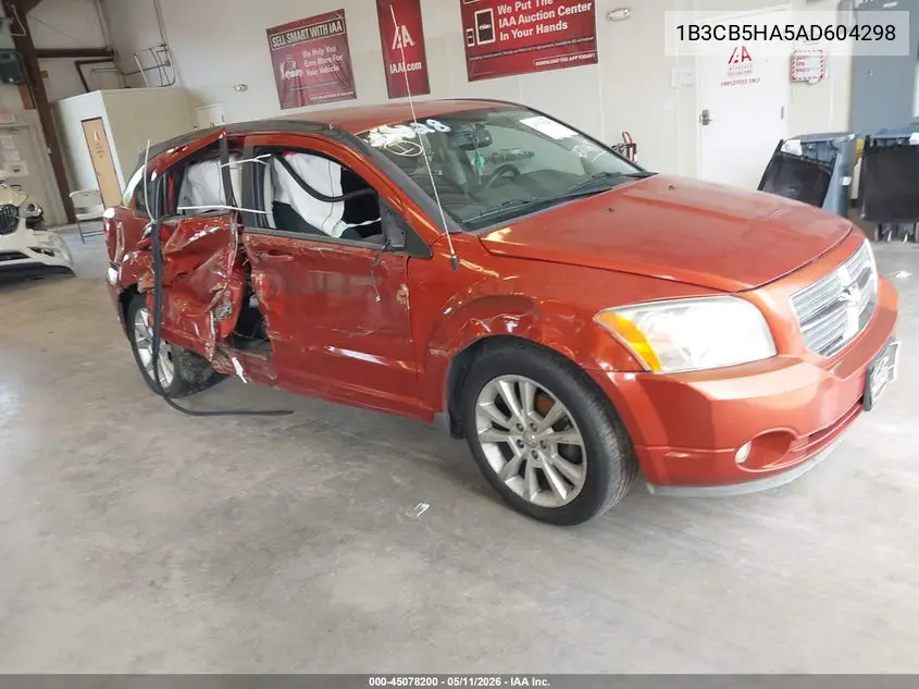1B3CB5HA5AD604298 2010 Dodge Caliber Heat