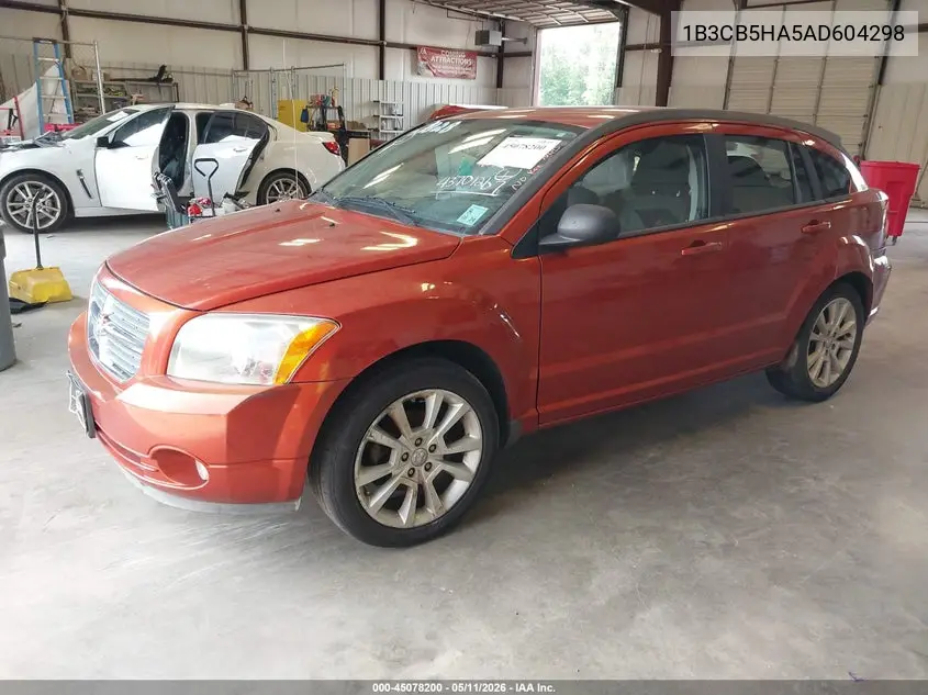 1B3CB5HA5AD604298 2010 Dodge Caliber Heat