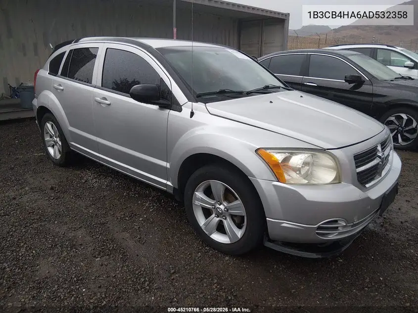 2010 Dodge Caliber Sxt VIN: 1B3CB4HA6AD532358 Lot: 45210766