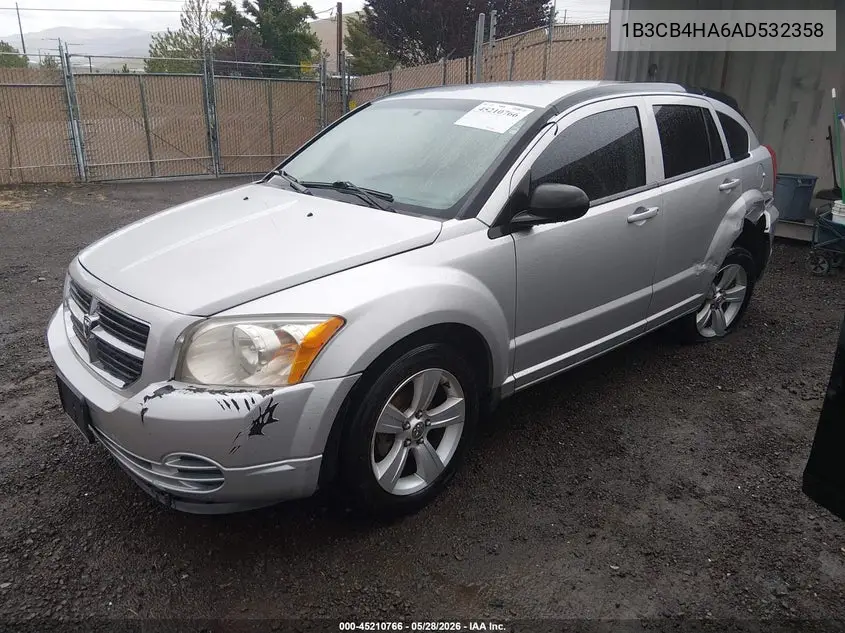 2010 Dodge Caliber Sxt VIN: 1B3CB4HA6AD532358 Lot: 45210766