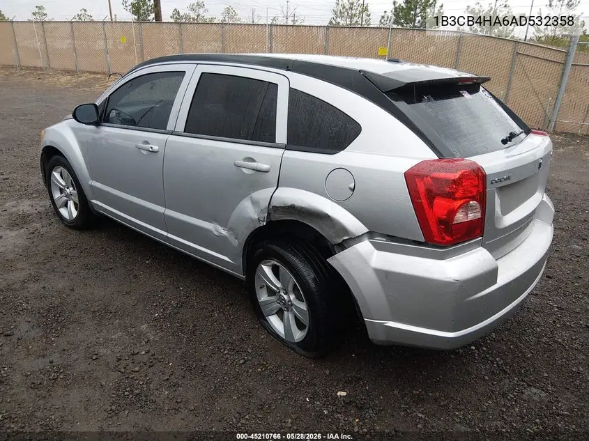 2010 Dodge Caliber Sxt VIN: 1B3CB4HA6AD532358 Lot: 45210766